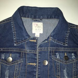 Girls size L 10/12 Jean jacket